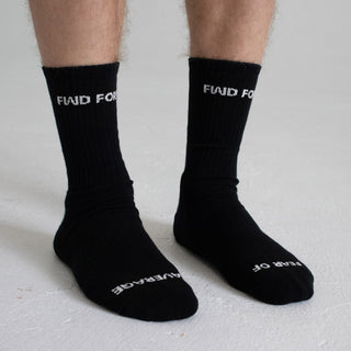 Unisex Fear Of Average Crew Socks