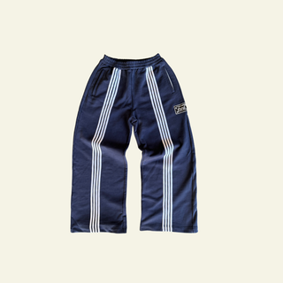 Wide Leg Trackpants – Navy (Presale)