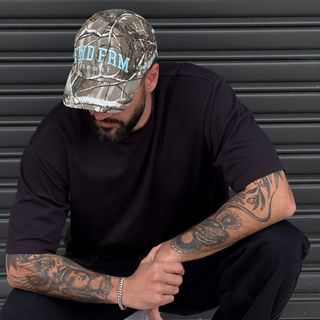 Cap - Camo/Baby Blue