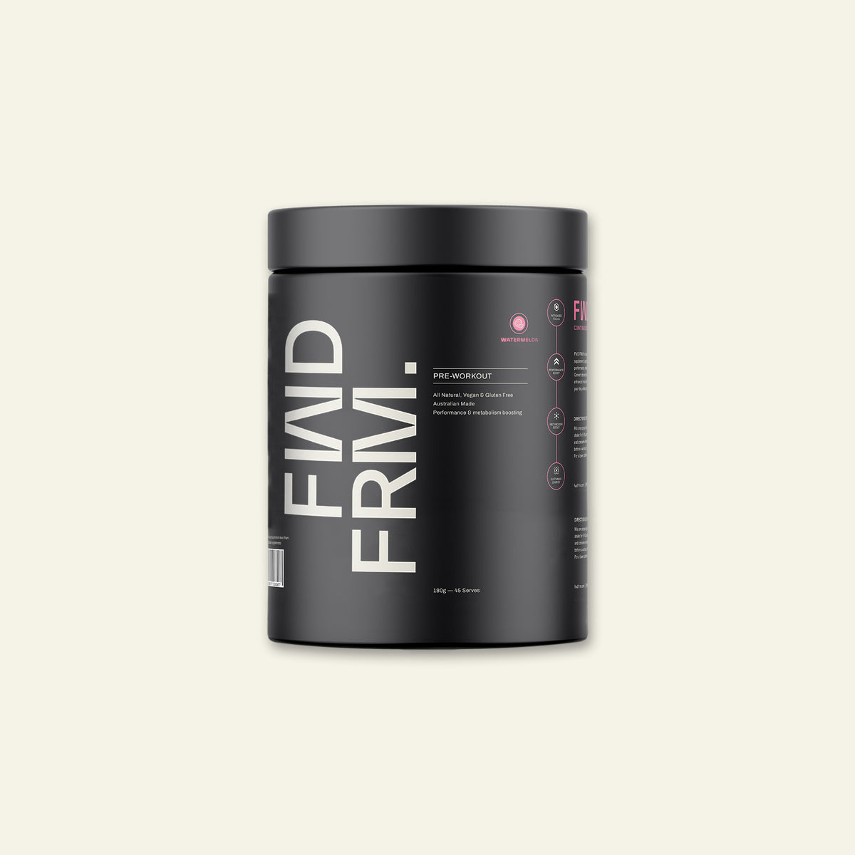 Natural Pre-Workout - No Jitters, No Crash