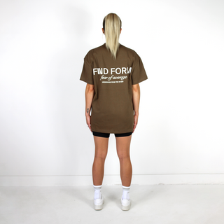 FWD FRM Core Tee - Brown